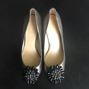 Coach Metallic Pumps